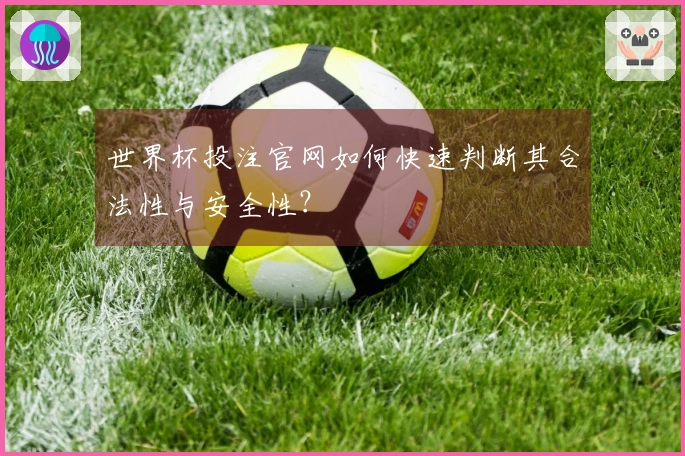 世界杯投注官网如何快速判断其合法性与安全性？