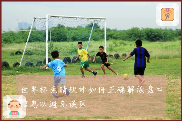 世界杯竞猜软件如何正确解读盘口信息以避免误区